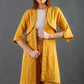 Mustard shoulder flap set